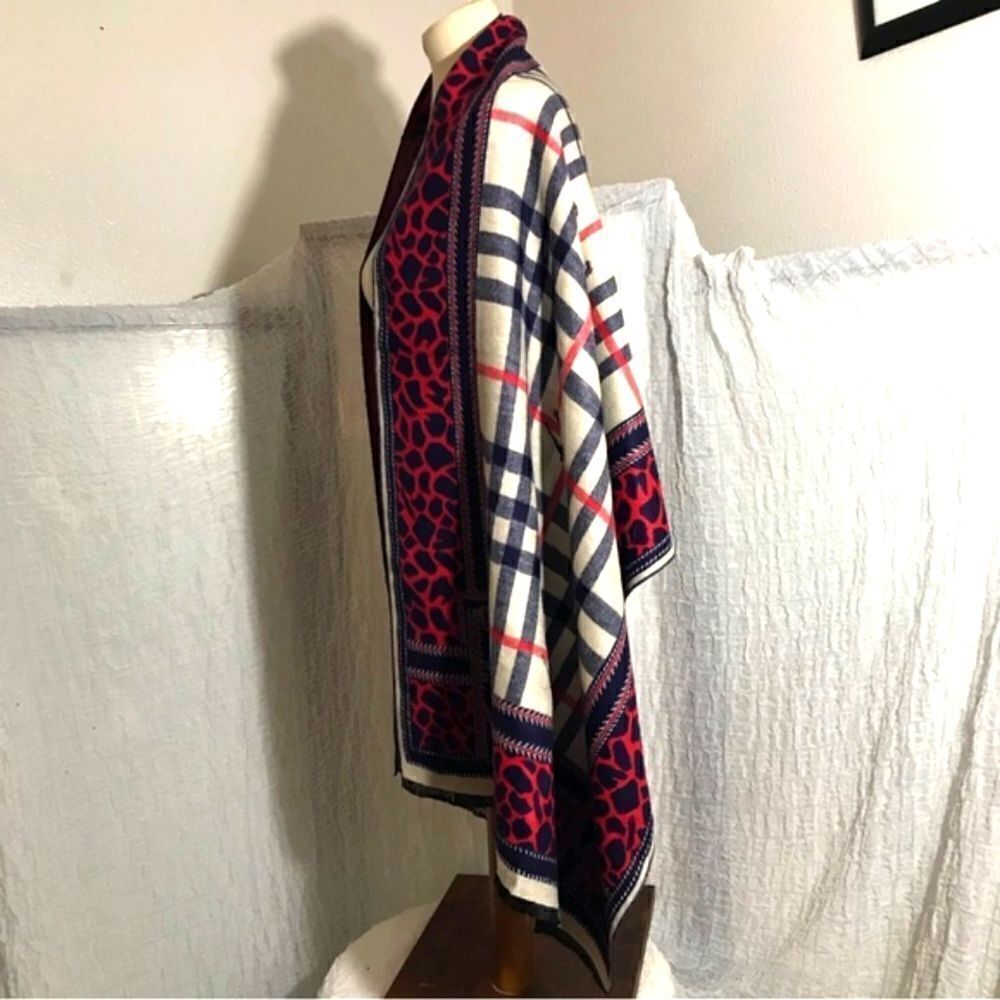 Silk Modal Multi-Print Wrap - Picture 3 of 8